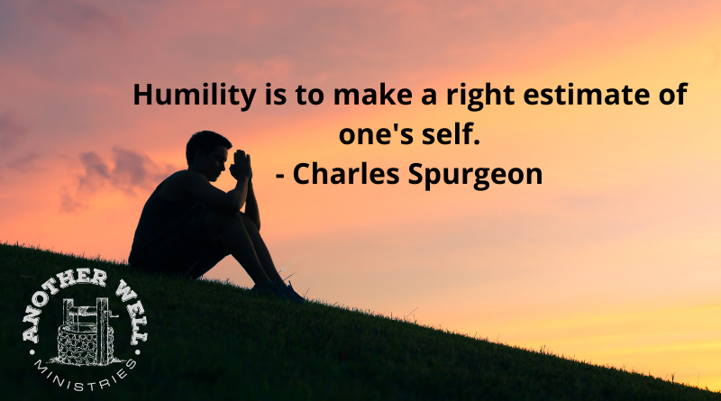 Live life with humility
