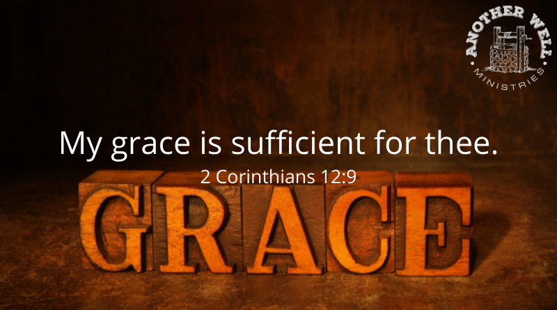His grace is sufficient
