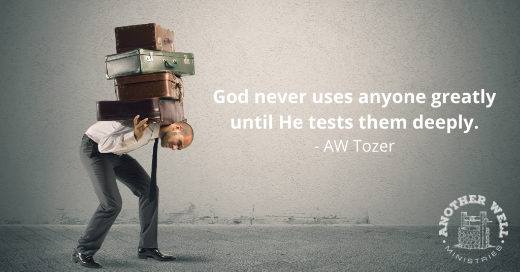 Until He tests them deeply