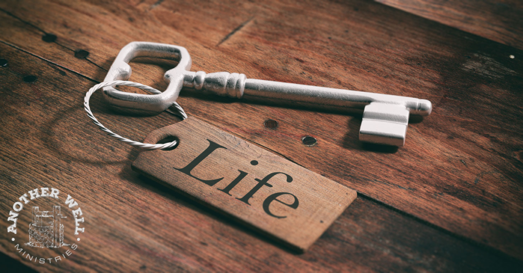 A key to enjoying life