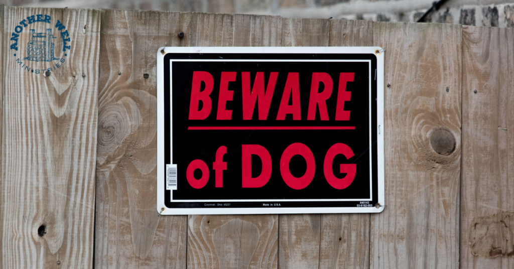 Be watchful of the dogs